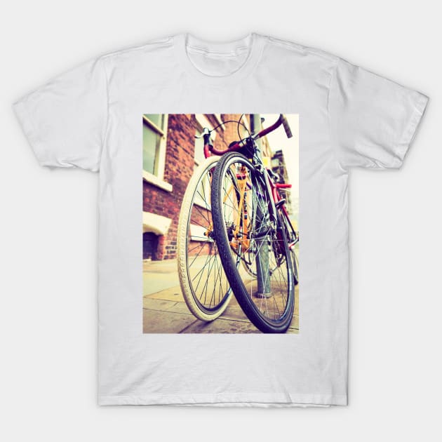 Retro vintage bicycles T-Shirt by millroadgirl